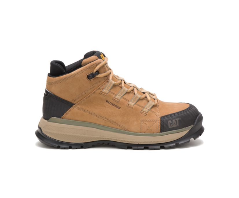 Caterpillar Utilize Waterproof Alloy Toe - Brune Vernestøvler Herre - Norge ( YJIAX-0843 )